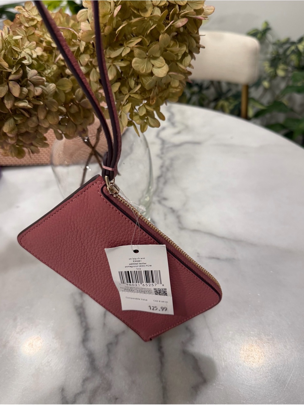 Kate Spade Women's Wristlet Card Case - Dusty Rose